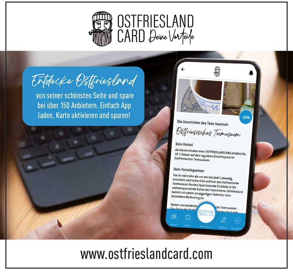 Ostfriesland card - Die Vorteilskarte